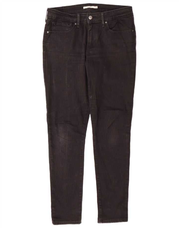 LEVI'S Vaqueros pitillo 711 para mujer W30 L30 Algodón negro