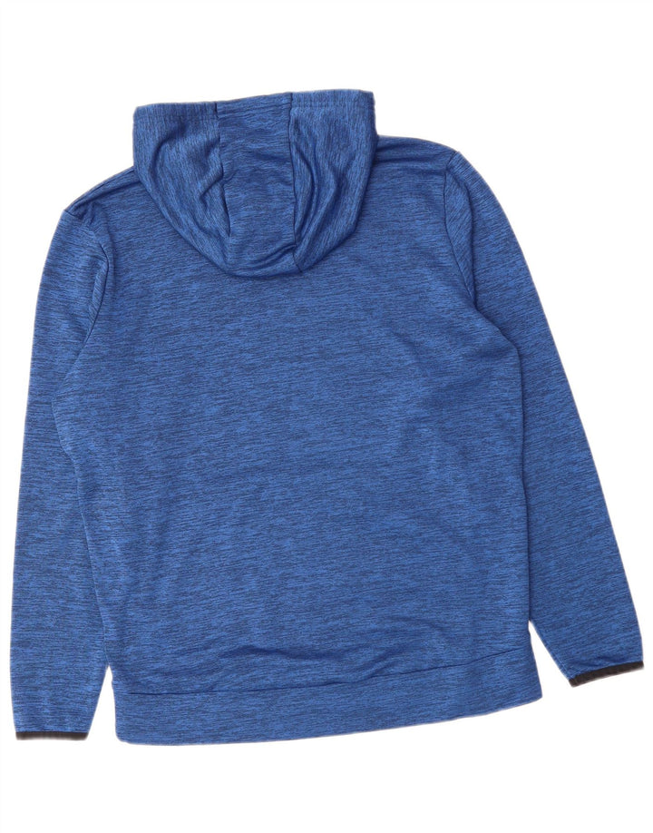 UNDER ARMOUR Jersey con capucha holgado para hombre Poliéster moteado azul medio