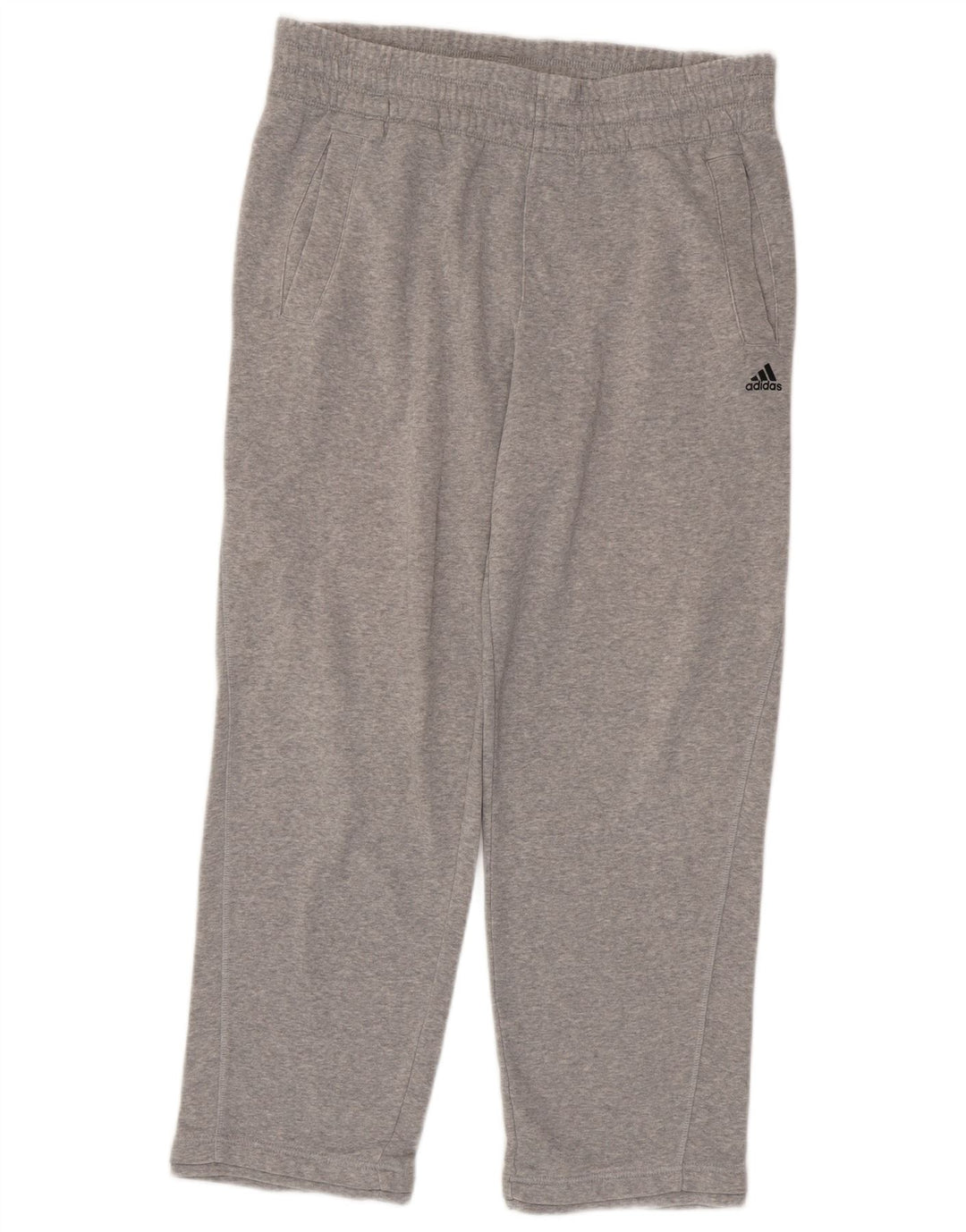 Adidas Hombre Climalite Pantalones De Chándal Gris Medio Algodón