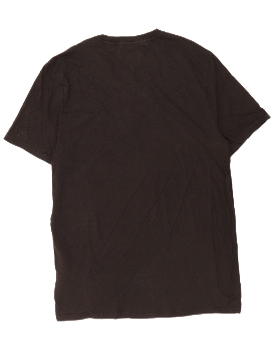Camiseta Tommy Hilfiger Hombre Top Medium Negro Algodón