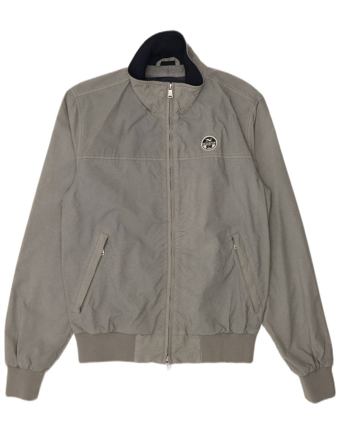 Chaqueta bomber para hombre North Sails UK 38 Nylon gris medio
