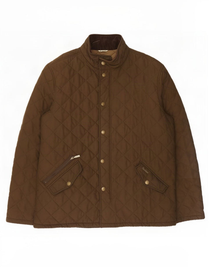 Barbour Chaqueta acolchada para hombre UK 42 XL Marrón