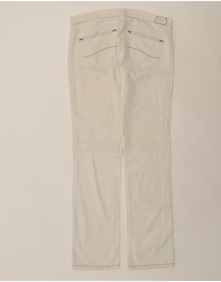 Vaqueros Lee Lynn Slim para mujer W29 L33 Algodón blanco