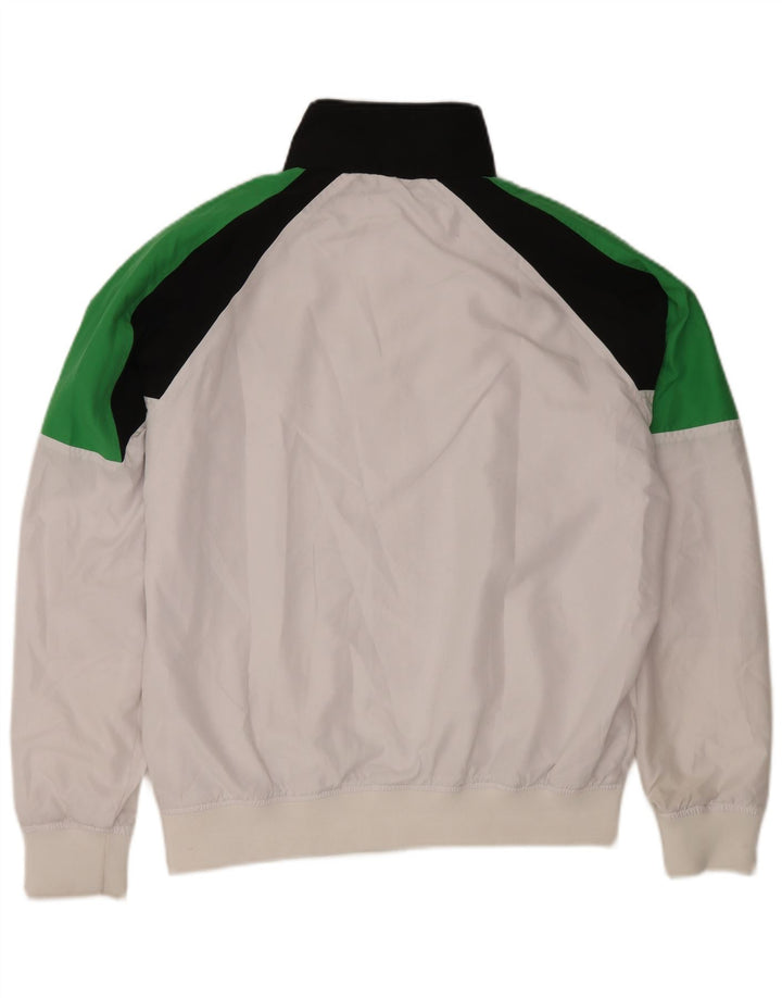 Slam Hombre Chaqueta superior de chándal con gráfico Grande Poliéster con bloques de color blanco