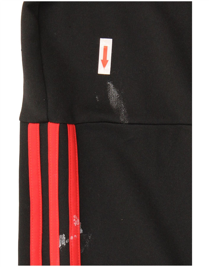 Pantalón De Chándal Adidas Hombre Mediano Negro Colorblock Poliéster