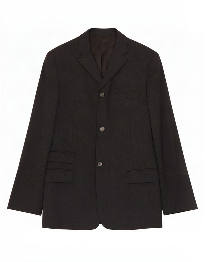 Dolce & Gabbana Chaqueta tipo blazer Ittierre de 3 botones para hombre IT 50 Lana gris grande