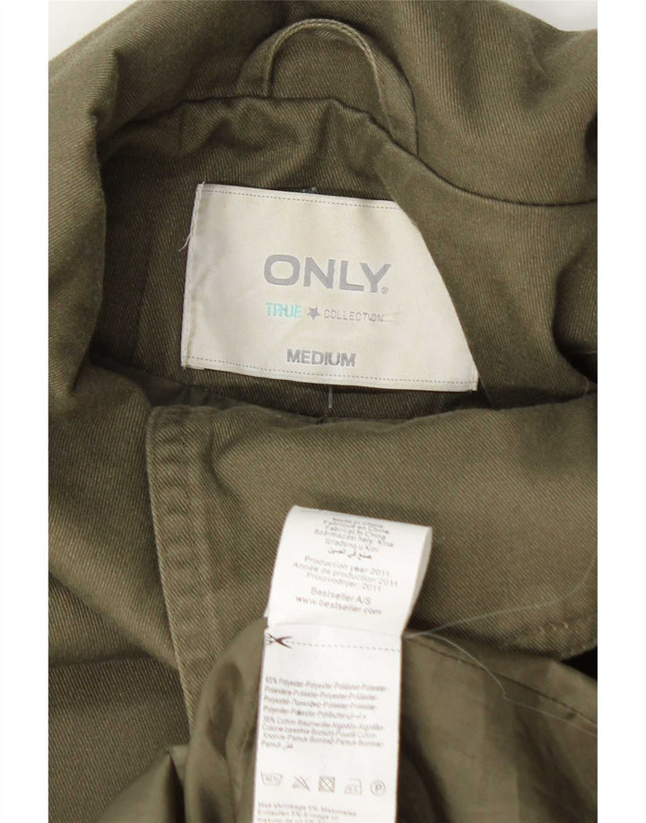 Only Chaqueta Bomber para Mujer UK 42 Poliéster Verde Medio