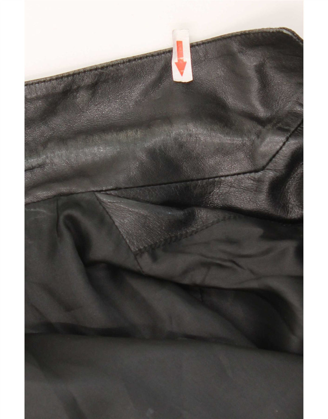 Vintage hombres 3 botones cuero Blazer chaqueta Reino Unido 40 grande negro