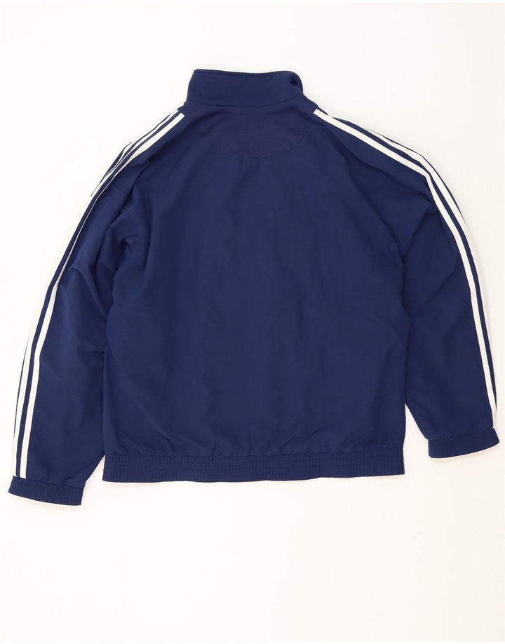 Adidas - Chaqueta de chándal para hombre, talla 40/42, talla mediana, azul marino