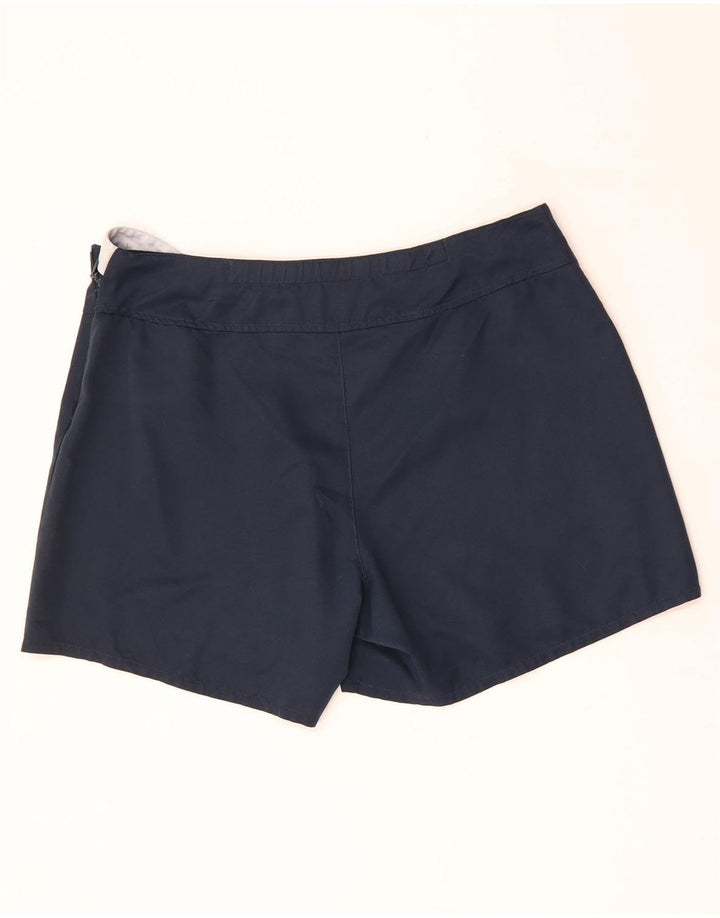 SERGIO TACCHINI Pantalones cortos casuales para mujer W32 Grande Azul marino