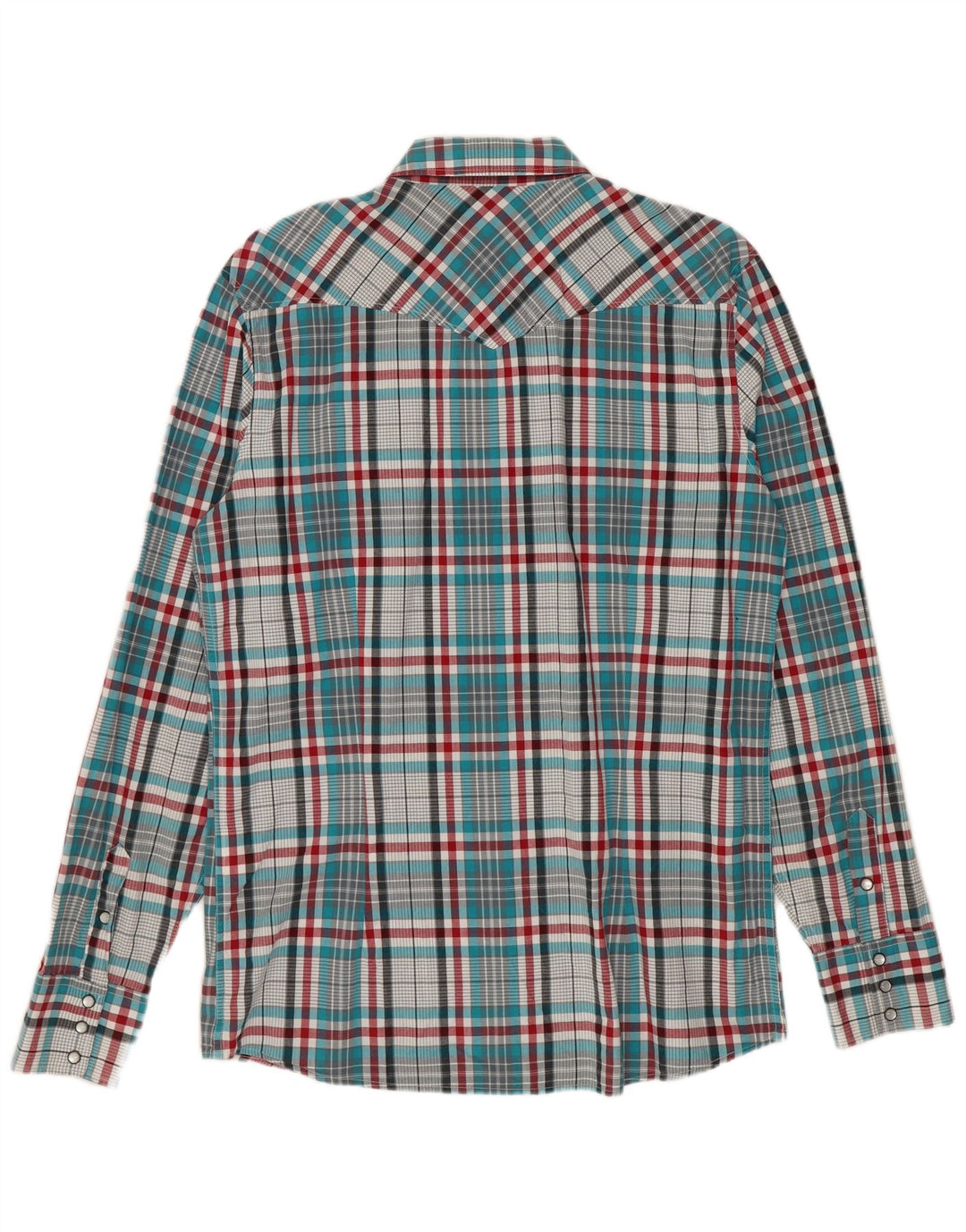 Lee Camisa De Franela XL De Algodón A Cuadros Multicolor Hombre
