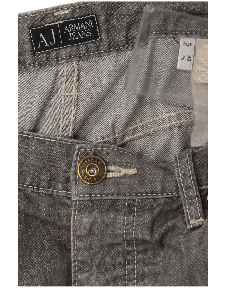 Vaqueros Armani Hombre Slim W33 L27 Gris