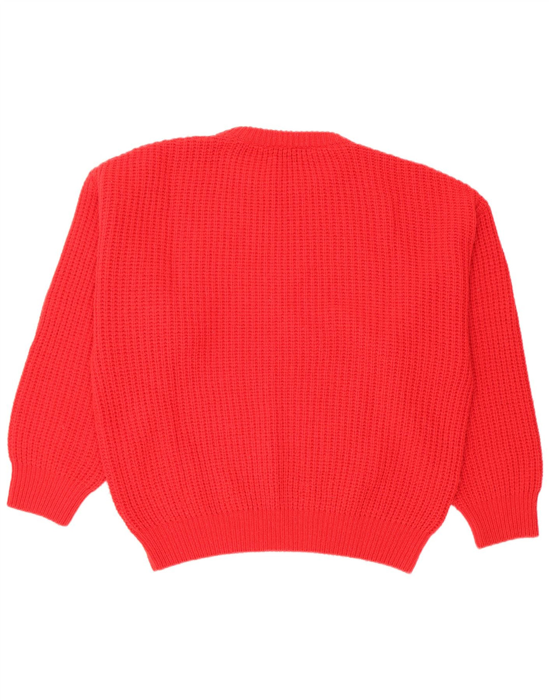 Stefanel Jersey De Cuello Redondo Hombre XL Lana Roja