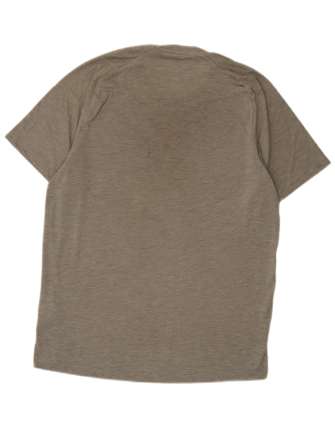 Adidas Hombre Climalite Camiseta Top Poliéster Gris Medio