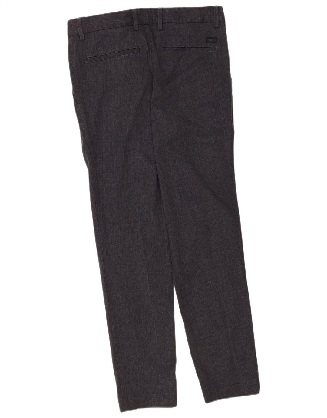 Hugo Boss Pantalón chino Kane de corte regular para hombre W30 L32 Poliéster gris