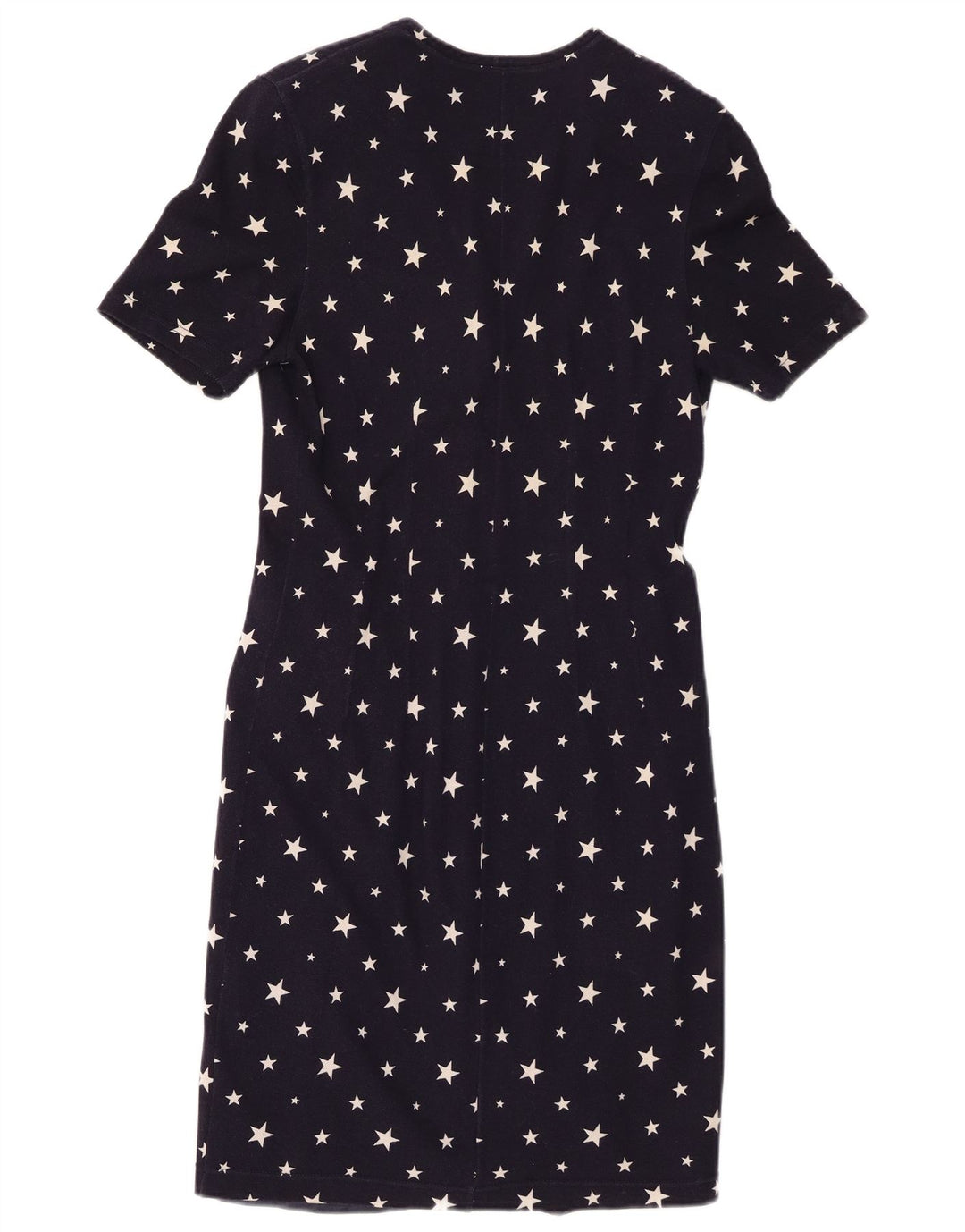 Fort & Madox Vestido camisero con estampado abstracto para mujer IT 44 Azul marino mediano