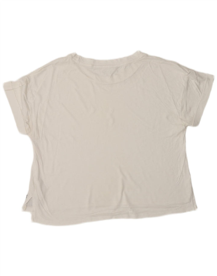 CALVIN KLEIN Camiseta para mujer Top UK 46 Large White