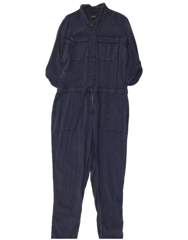Topshop Mono de manga 3/4 para mujer UK 46 Large Lyocell azul marino
