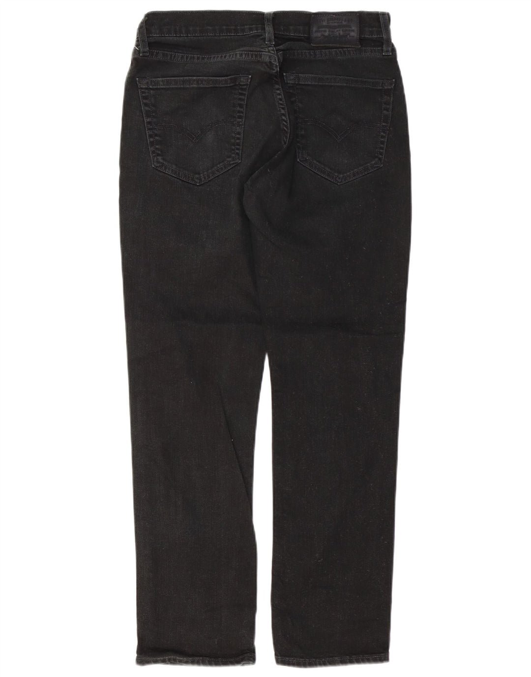 Vaqueros rectos Levi's para hombre W31 L28 Algodón negro