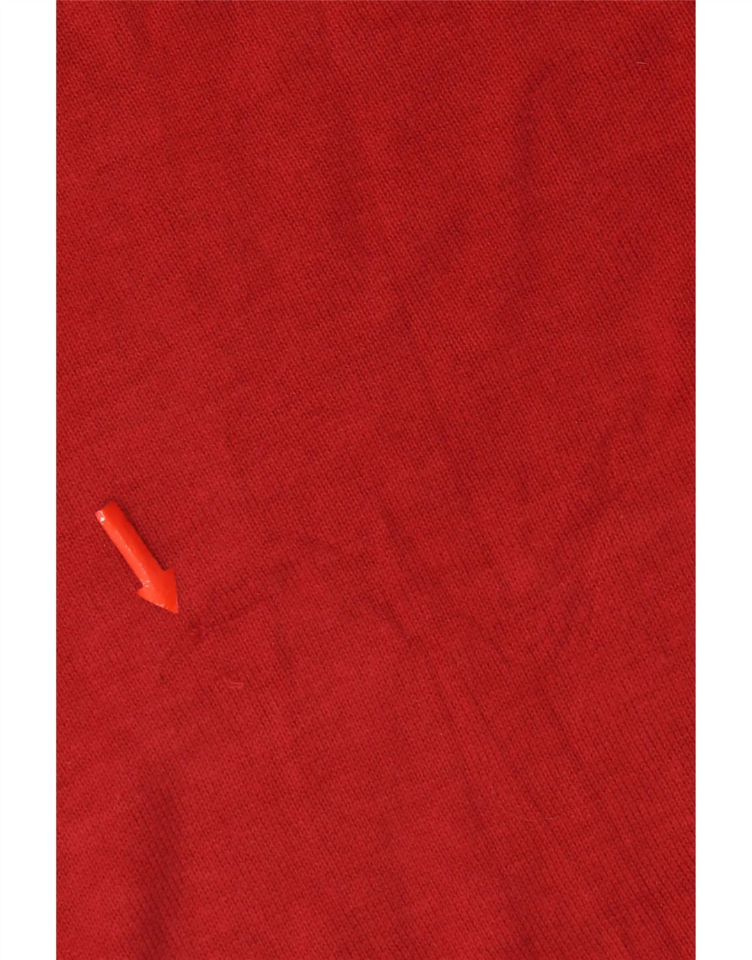 Zara Hombre Jersey Cuello Redondo Jersey Grande Algodón Rojo