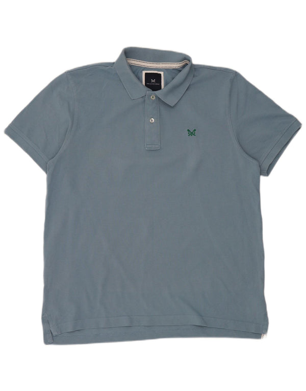 Crew Clothing Polo para hombre XL Algodón azul