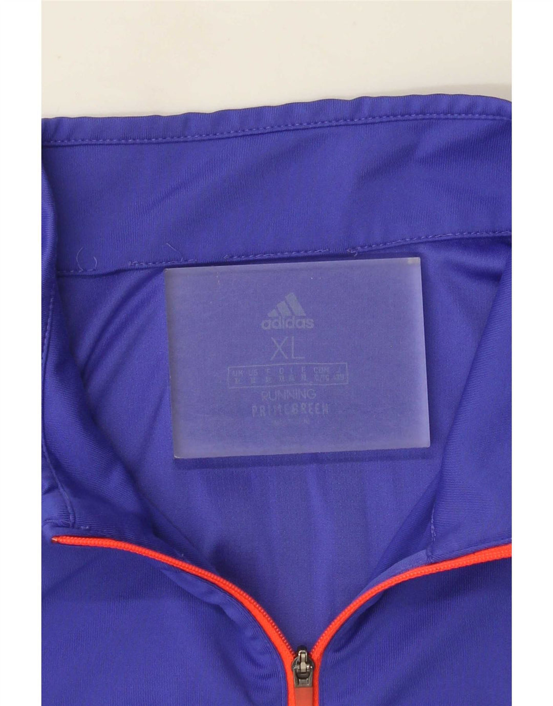 Adidas Hombre Aeroready Zip Neck Jersey Chándal Top XL Púrpura