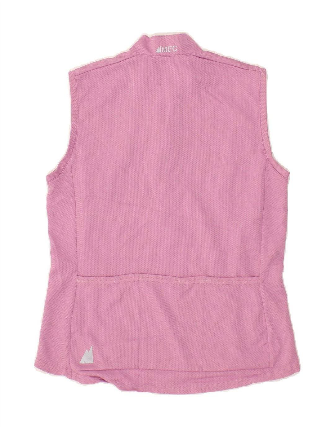 MOUNTAIN EQUIPMENT Womens Zip Neck Vest Top UK 12 Medium Purple Polyester Vintage Mountain Equipment and Second-Hand Mountain Equipment from Messina Hembry 