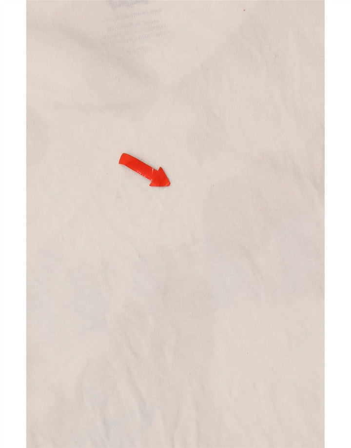 Levi's Mujer Camiseta Gráfica Top Pequeño Blanco