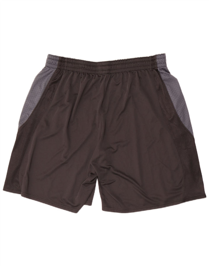 Champion Pantalones cortos deportivos para hombre 2XL Poliéster color negro