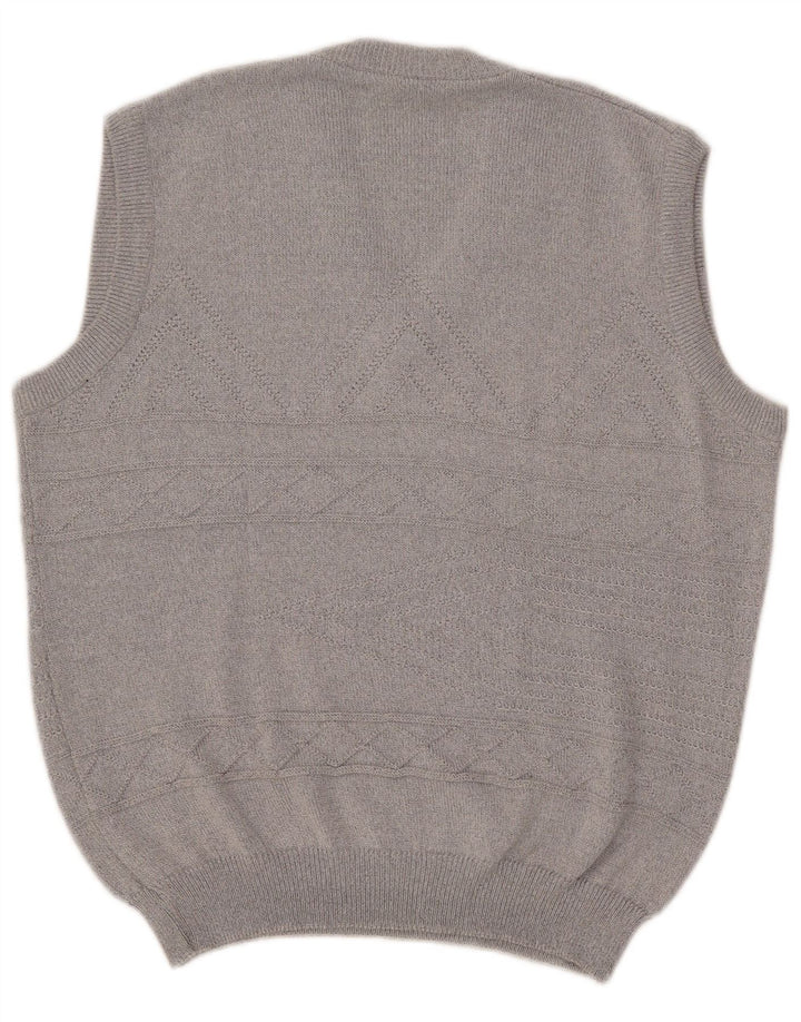 WESTBURY Camiseta sin mangas para hombre IT 52/54 Large Grey