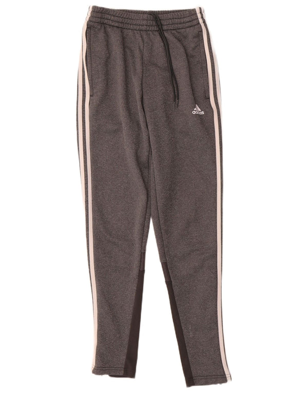 Adidas Hombre Aeroready Pantalones De Chándal XS Gris Colorblock Poliéster