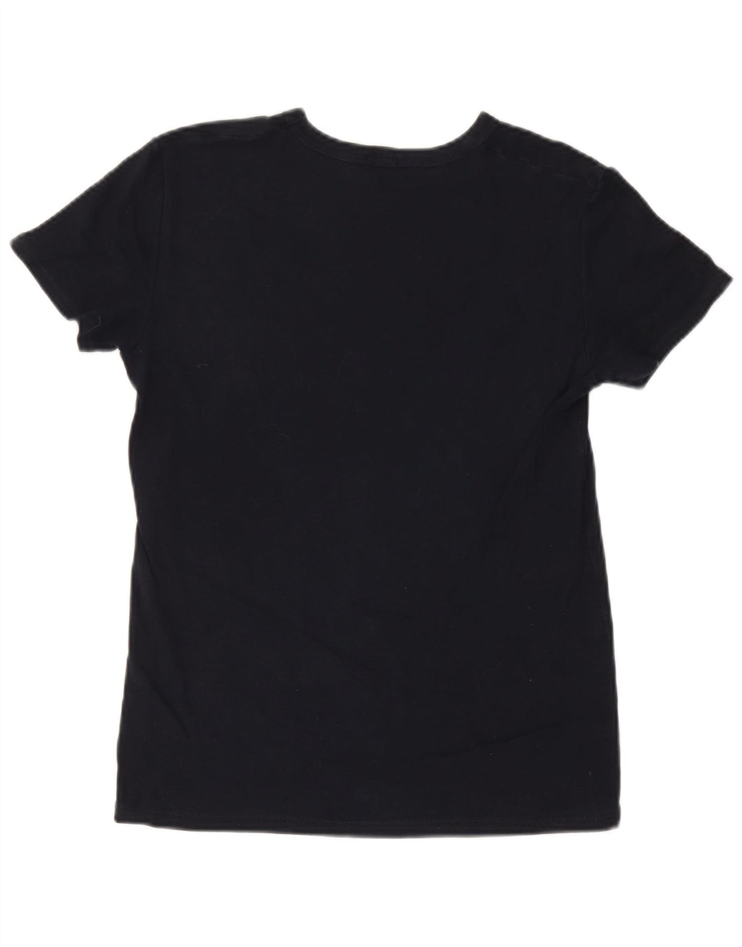Benetton Camiseta Estampada para Mujer ES 44 Medio Azul Marino