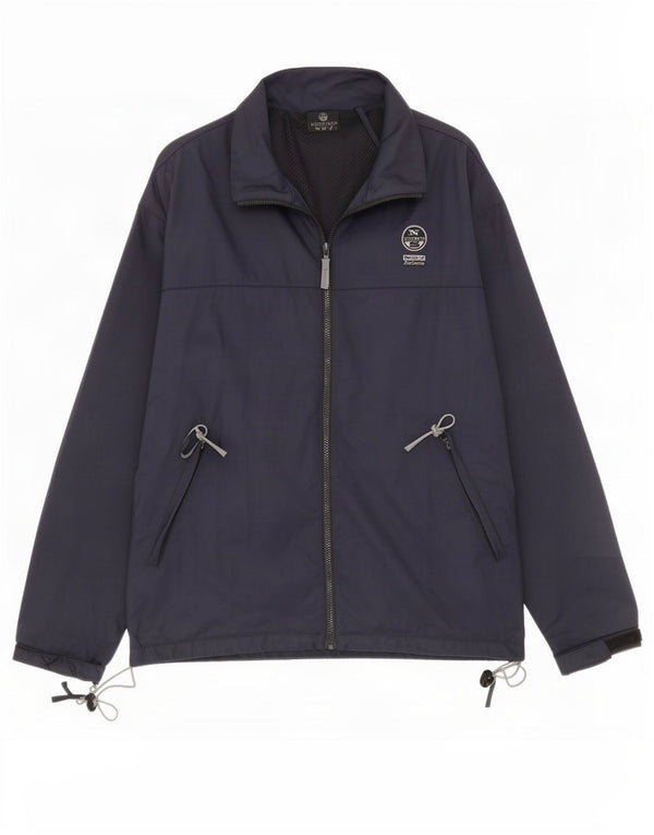 North Sails Chaqueta impermeable para hombre UK 42 XL Poliamida azul marino