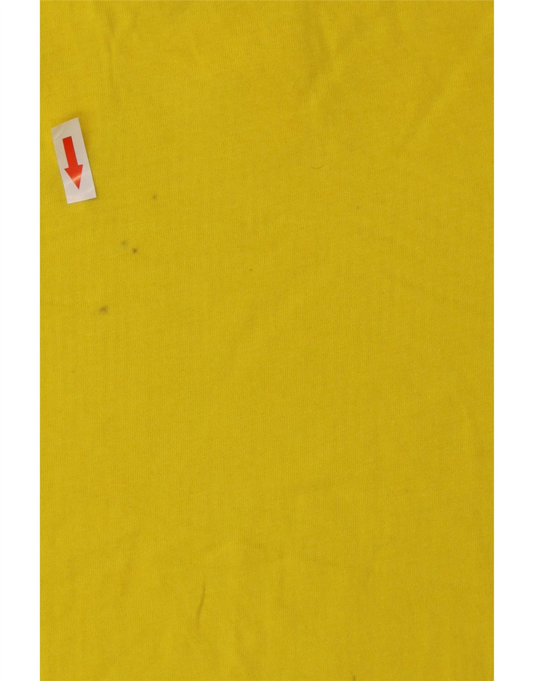 Fila - Camiseta gráfica para hombre, talla pequeña, algodón amarillo