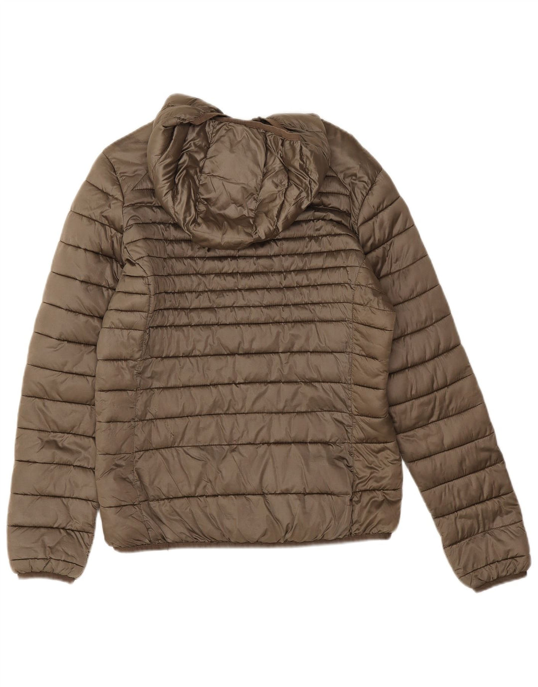 Invicta Chaqueta acolchada con capucha para mujer UK 44 Large Poliamida caqui