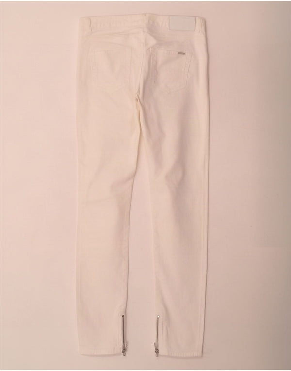Vaqueros Hugo Boss Mujer Slim W28 L32 Algodón Blanco