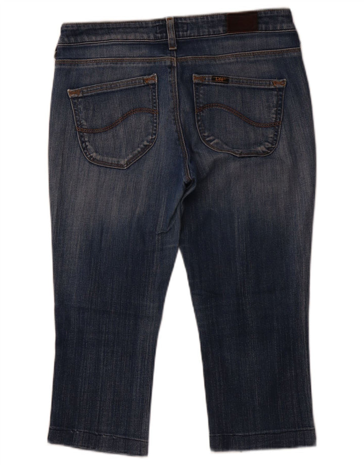 Vaqueros recortados Norma para mujer LEE W30 L19 Algodón azul