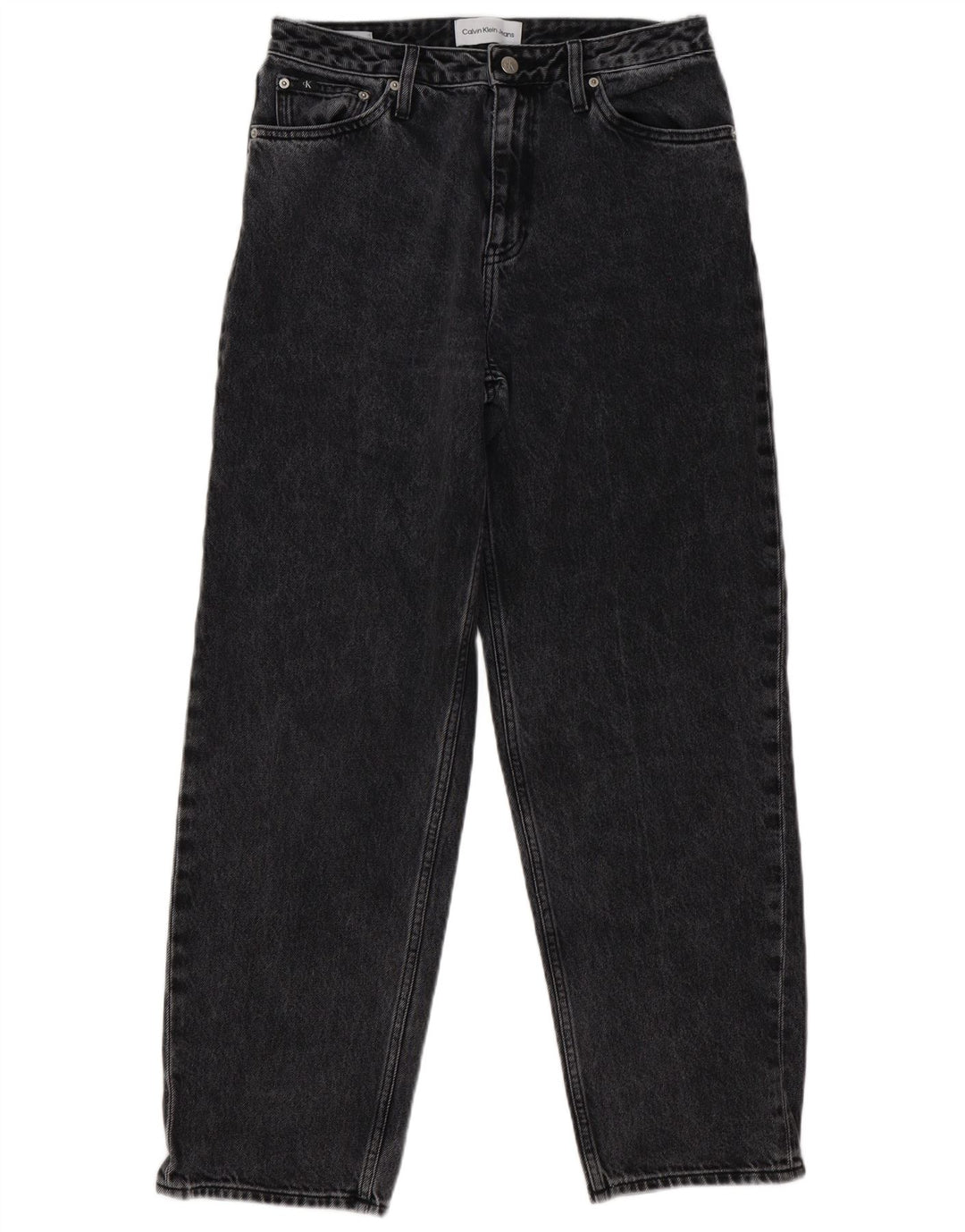 Vaqueros rectos Calvin Klein para mujer W29 L31 Gris