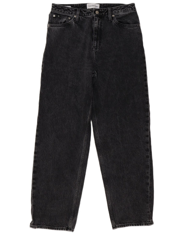 Vaqueros rectos Calvin Klein para mujer W29 L31 Gris