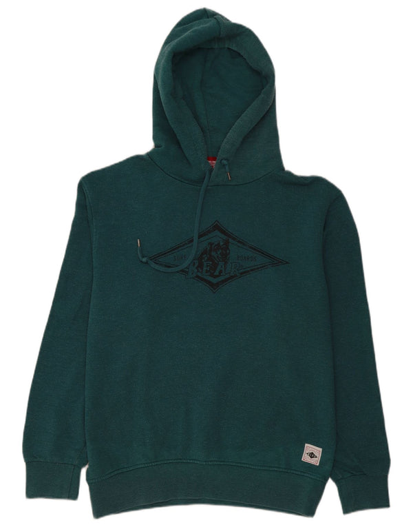 Bear - Sudadera con capucha para hombre, talla XL, algodón verde