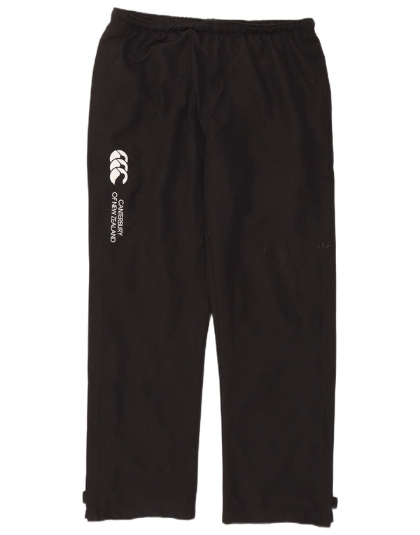 Canterbury Pantalones cortavientos gráficos para hombre XL Poliéster negro