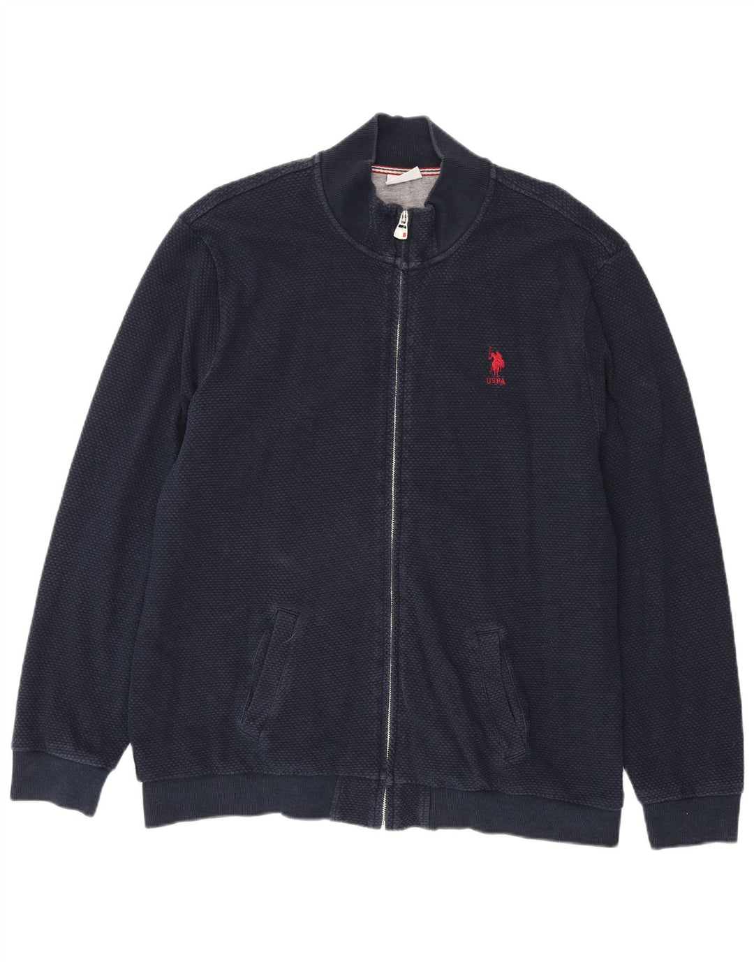 Asociación de Polo de EE. UU. Chaqueta superior de chándal para hombre 2XL Azul marino