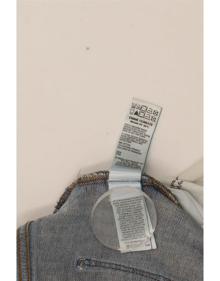 Marks & Spencer Vaqueros rectos para hombre W40 L29 Algodón azul