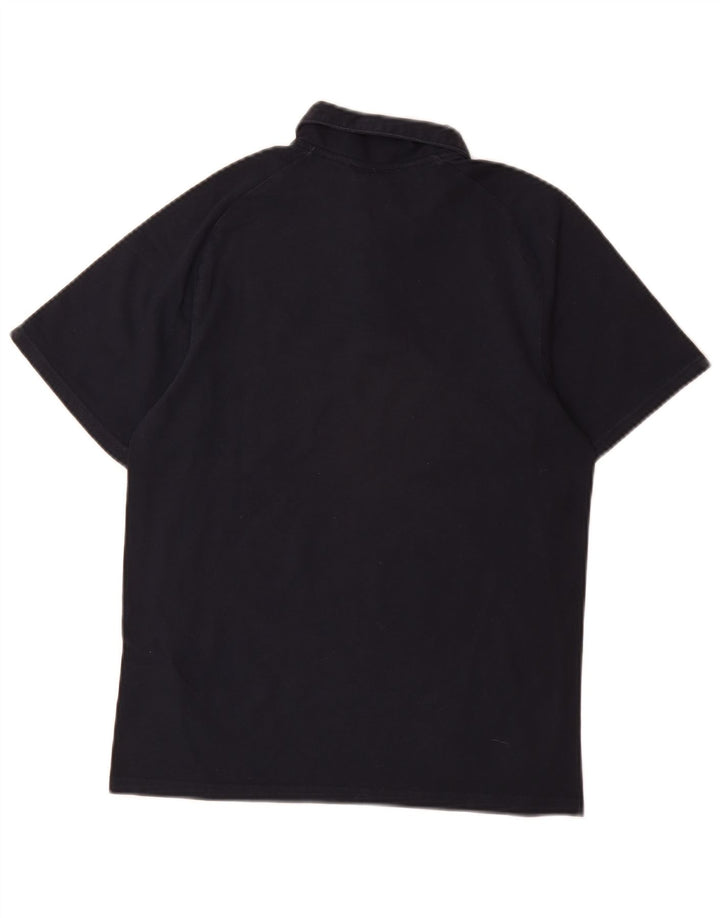 NIKE Polo para niño 12-13 años Grande Azul Marino Colorblock Algodón