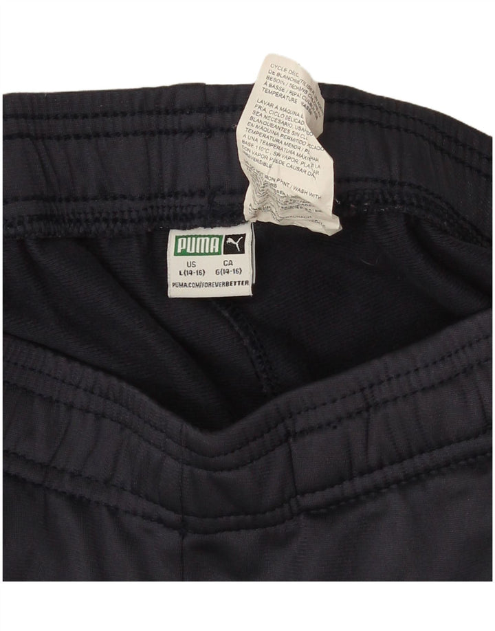 Puma Pantalón Chándal para Niños Joggers 14-15 Años Grande Azul Marino Poliéster