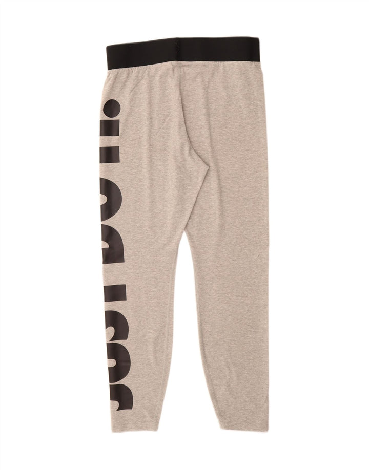 Leggings gráficos para mujer NIKE UK 46 Algodón gris grande