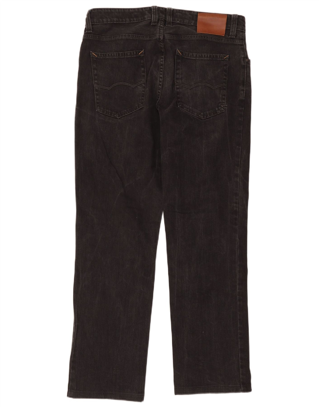 Vaqueros rectos para hombre Camel Active W36 L34 Algodón negro