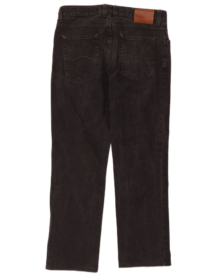 Vaqueros rectos para hombre Camel Active W36 L34 Algodón negro