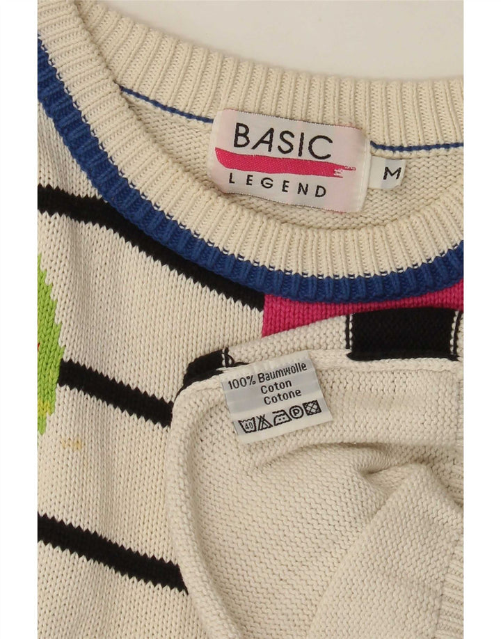 Jersey básico para mujer con cuello barco y palangre, talla 40, talla M, multicolor