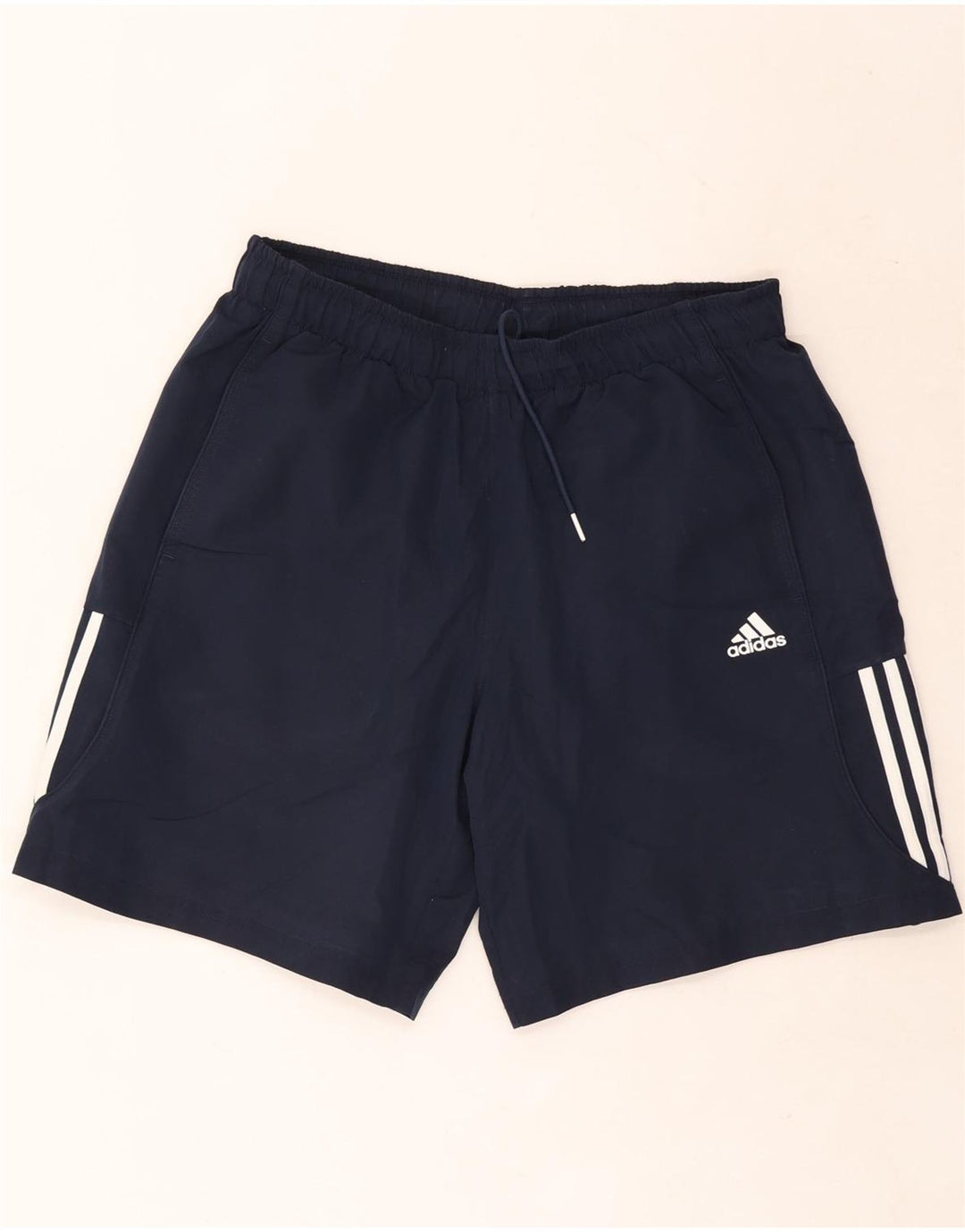 Adidas Mens Climalite Sport Shorts Grande Azul Marino Poliéster